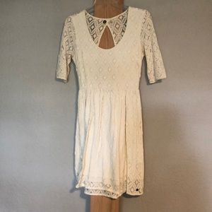 White Roxy Dress